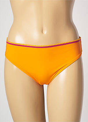 Bas de maillot de bain orange ANTIGEL pour femme