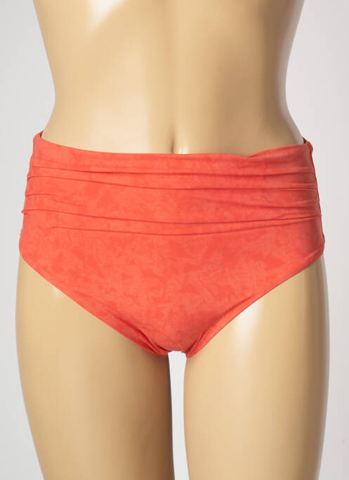 Bas de maillot de bain orange CHANTELLE pour femme