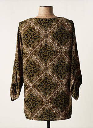Blouse imprimé fantaisie manches longues vert VERO MODA femme