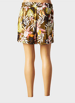 Short coupe fluide taille haute vert ONLY femme