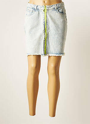 Jupe courte poches bleu ONLY femme