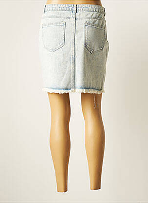 Jupe courte poches bleu ONLY femme