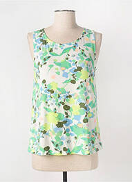 Débardeur stretch sans manche vert TOM TAILOR femme