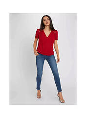 Blouse rouge MORGAN pour femme seconde vue