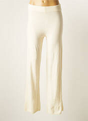 Pantalon large beige ONLY pour femme seconde vue