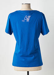 T-shirt bleu STIEN EDLUND pour femme seconde vue