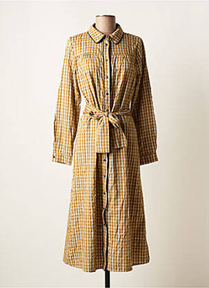 Robe mi-longue jaune LE FABULEUX MARCEL DE BRUXELLES femme