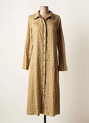 Robe mi-longue jaune LE FABULEUX MARCEL DE BRUXELLES femme