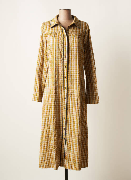 Robe mi-longue jaune LE FABULEUX MARCEL DE BRUXELLES femme