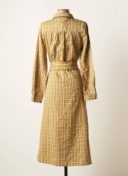 Robe mi-longue jaune LE FABULEUX MARCEL DE BRUXELLES pour femme