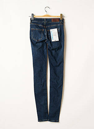 Jeans coupe slim broderie rivets taille normale bleu VERO MODA femme