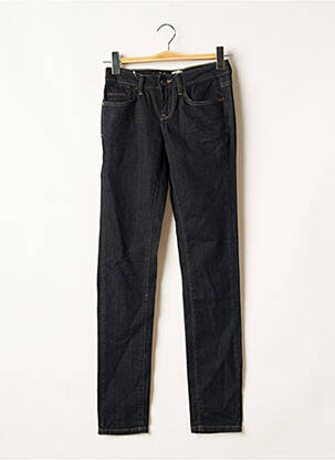 Jeans coupe slim broderie rivets taille normale bleu ONLY femme