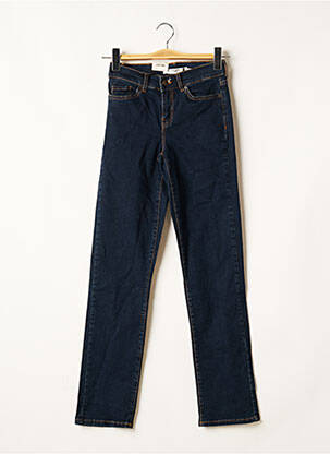 Jeans coupe slim broderie rivets taille normale bleu VERO MODA femme
