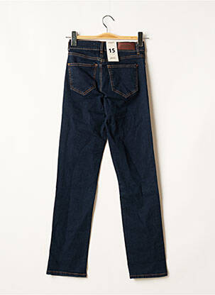 Jeans coupe slim broderie rivets taille normale bleu VERO MODA femme