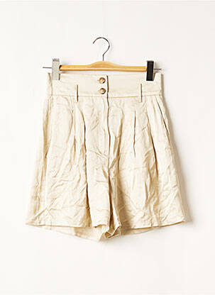 Short taille normale taille normale beige BLACK LABEL femme