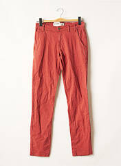 Pantalon chino orange SHINE pour femme seconde vue