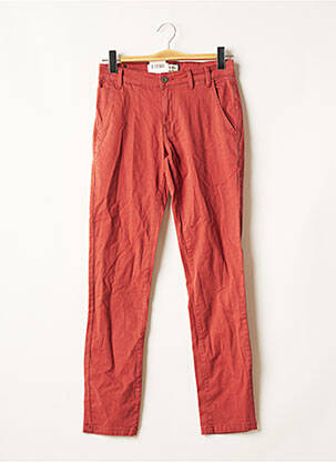 Pantalon chino orange SHINE pour femme