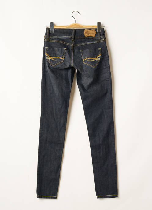 Jeans coupe slim bleu GET INFECTED pour femme