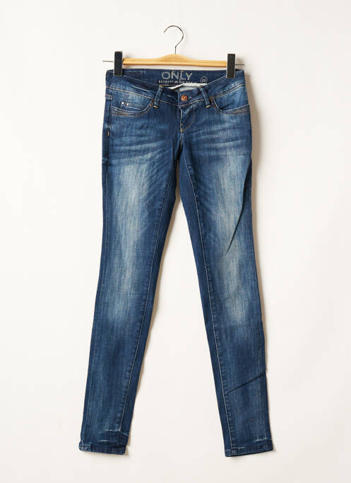 Jeans coupe slim bleu ONLY pour femme