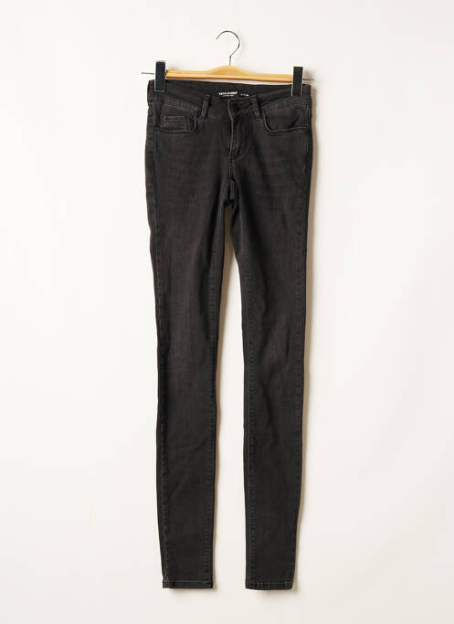 Jeans coupe slim gris VERO MODA pour femme