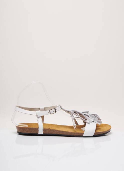 Sandales/Nu pieds blanc PLAKTON pour femme