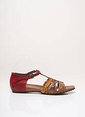 Sandales/Nu pieds rouge XAPATAN pour femme seconde vue