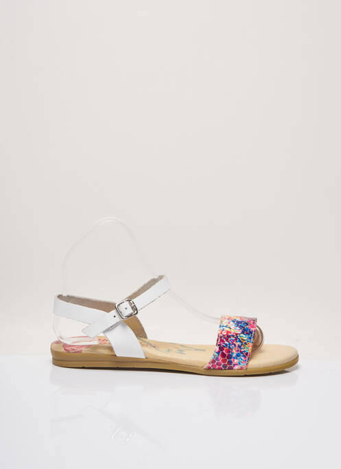 Sandales/Nu pieds blanc AGUA LIMON pour femme