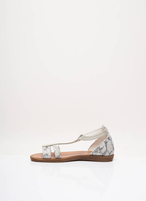 Sandales/Nu pieds gris BELLAMY pour fille