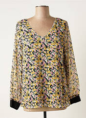 Blouse jaune BY ONE pour femme seconde vue