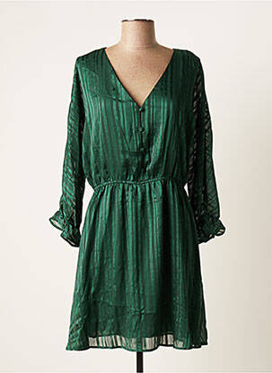 Robe courte vert LILI & LALA pour femme