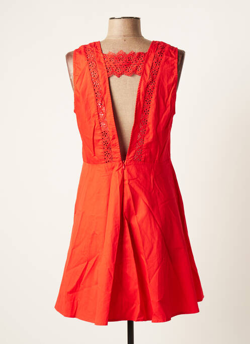 Robe courte sans manche sans manche rouge LILI & LALA femme