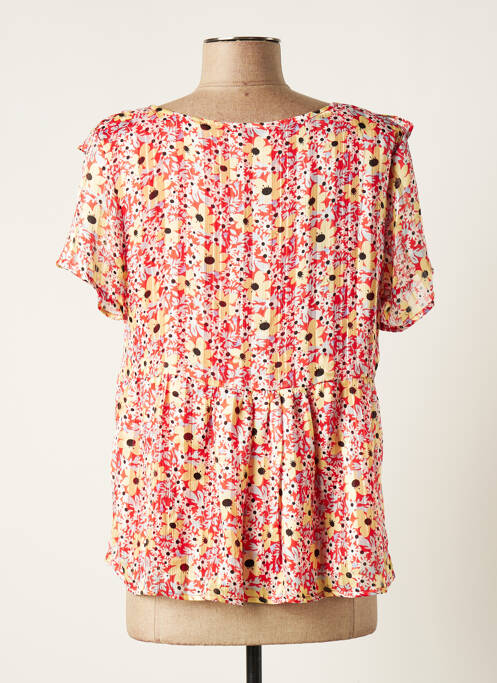 Blouse rouge BY ONE pour femme