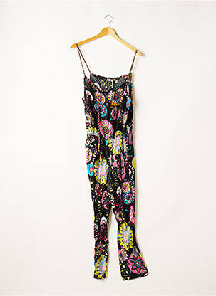 Combi-pantalon fines bretelles fines bretelles noir RED QUEEN fille
