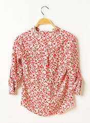 Blouse rouge PM LOVING pour fille seconde vue