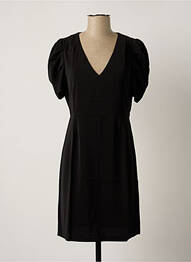 Robe courte manches courtes manches courtes noir LES P'TITES BOMBES femme