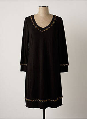 Robe pull noir K-DESIGN pour femme