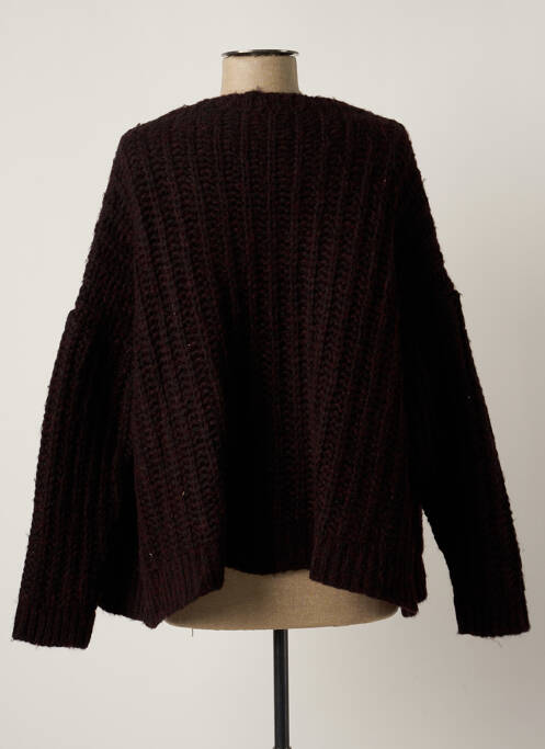 Gilet manches longues rouge PAKO LITTO femme