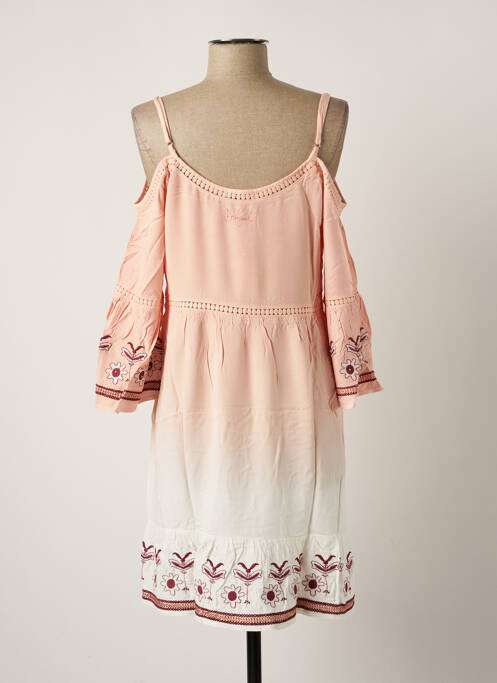 Robe courte rose DESIGUAL pour femme