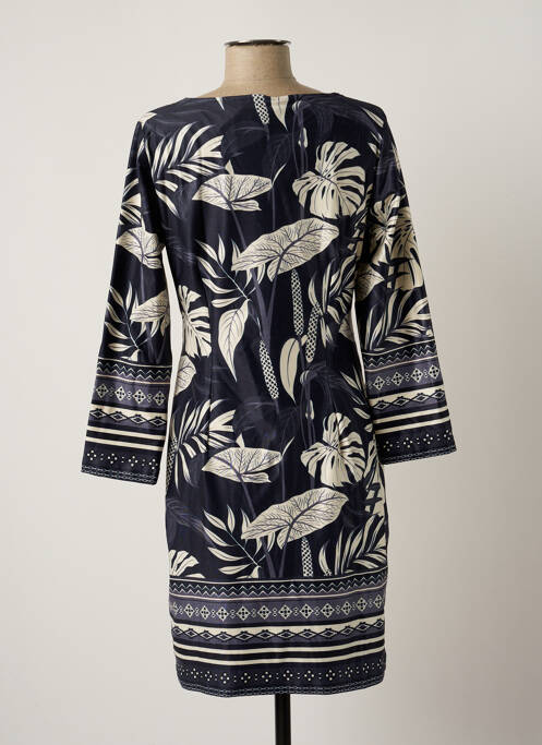 Robe mi-longue bleu K-DESIGN pour femme