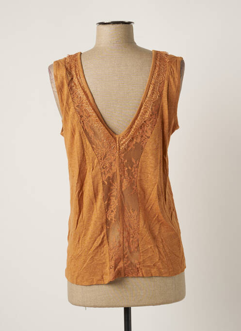 Débardeur marron KAPORAL pour femme