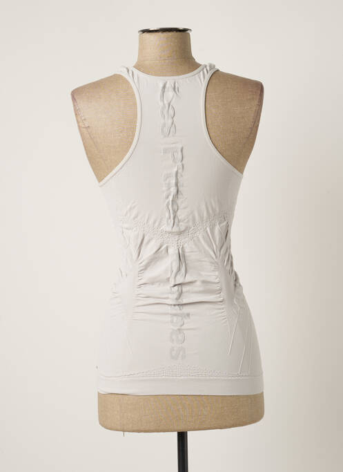 Top gris LES P'TITES BOMBES pour femme