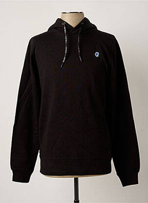 Sweat-shirt à capuche noir PETROL INDUSTRIES pour homme