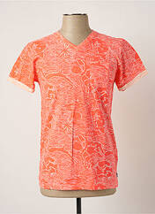 T-shirt orange PETROL INDUSTRIES pour homme seconde vue