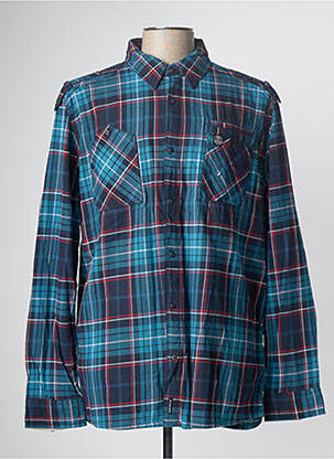 Chemise manches longues bleu PEPE JEANS pour homme