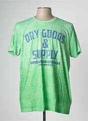 T-shirt vert PETROL INDUSTRIES pour homme seconde vue
