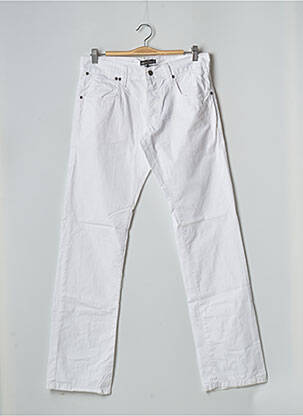 Pantalon droit blanc ANTIK KUSTOM pour homme