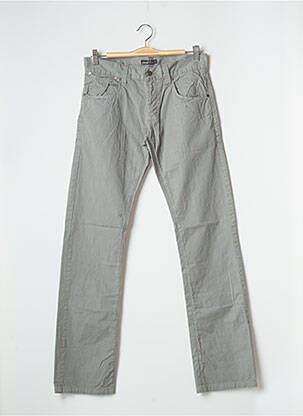Pantalon droit gris ANTIK KUSTOM pour homme