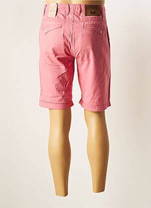 Bermuda tissage popeline taille normale rose KAPORAL homme