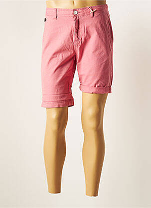 Bermuda tissage popeline taille normale rose KAPORAL homme