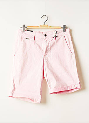 Bermuda stretch taille normale rose GUESS homme
